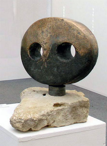abstract sculpture for sale - "Yin and Yang" by Dumitru Verdianu