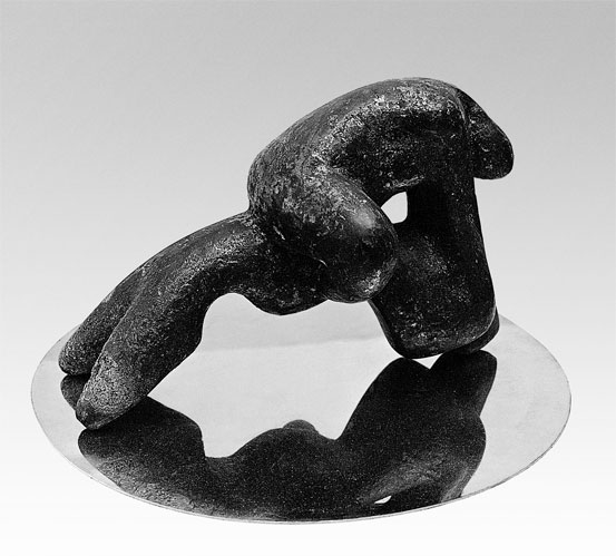 bronze sculpture for sale - "Yin and Yang Fight" by Dumitru Verdianu