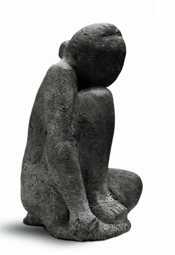 "My Rite Doll" - figurative sculpture for sale  by Dumitru Verdianu